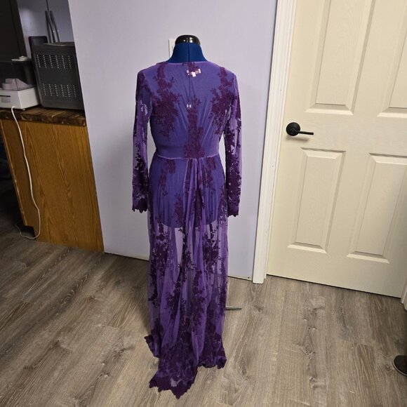 Arnhem Maple Lace Duster Dress, L, EUC - Picture 7 of 16